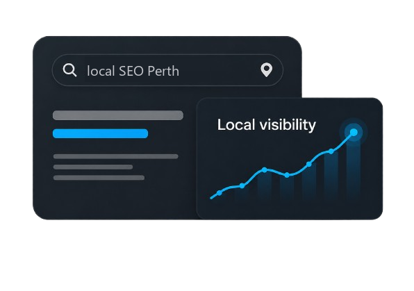 Local search visibility for local seo perth